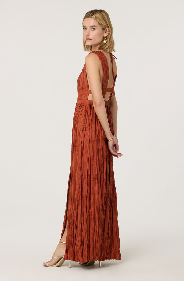 astr the label tempany tiered maxi dress Tempany Tiered Bustier Maxi Dress