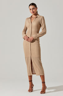 Tawna Open Stitch Midi Dress - ASTR the Label