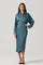 Sticky add to cart - Ira Satin Wrap Shirt Dress