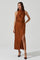 Sticky add to cart - Jelyn Satin Midi Dress