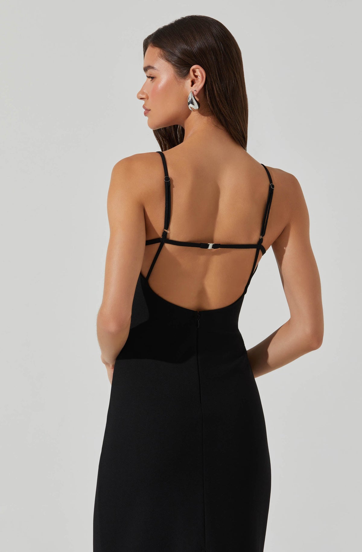 Adana Bow Detail Bustier Dress– ASTR the Label