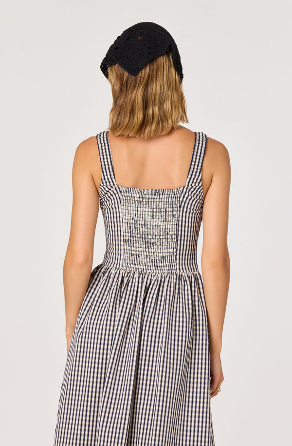 Temperance Gingham Check Maxi Dress - ASTR the Label Temperance Gingham Check Maxi Dress - ASTR the Label