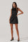 Sticky add to cart - Alisanne Satin Mini Dress