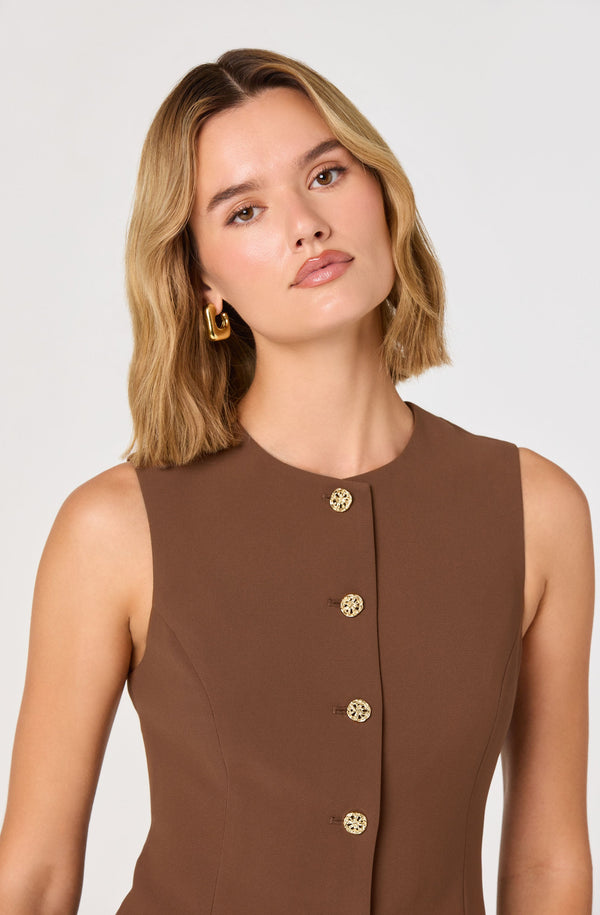 dilone vest mini dress Dilone Vest Mini Dress