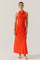 Sticky add to cart - Dalisay Cowl Neck Halter Dress