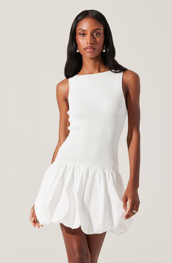 Nettie Bubble Hem Sweater Dress - ASTR the Label Nettie Bubble Hem Sweater Dress - ASTR the Label
