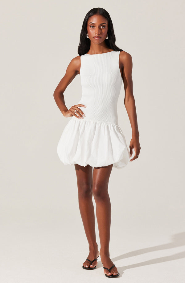 Nettie Bubble Hem Sweater Dress - ASTR the Label Nettie Bubble Hem Sweater Dress - ASTR the Label