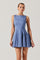 Sticky add to cart - Xaria Linen-Blend Mini Dress