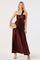 Sticky add to cart - Rasya One-Shoulder Pleated Maxi Dress