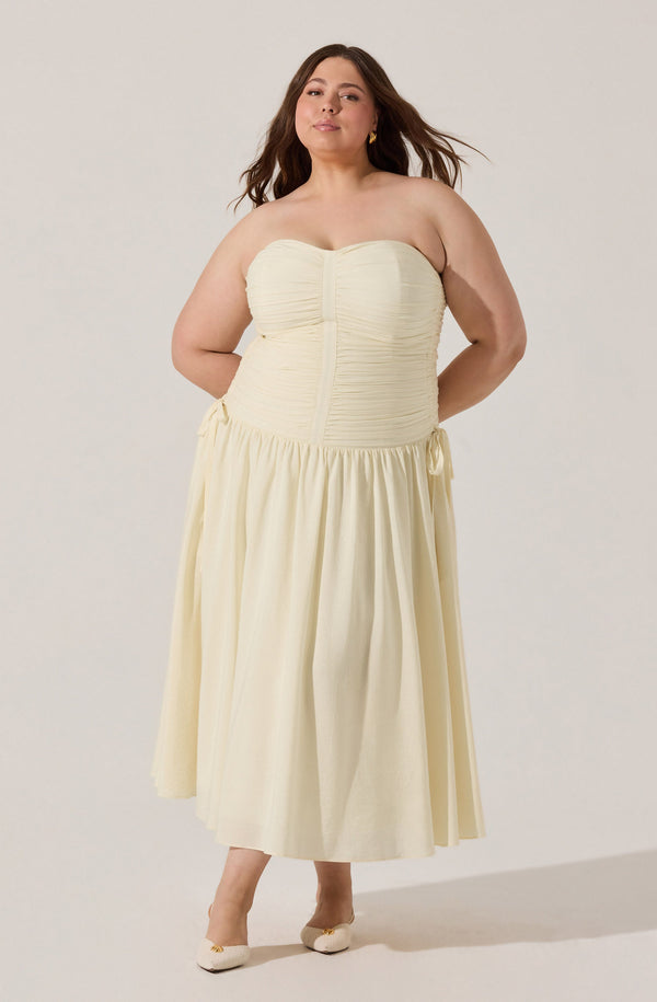 Zori Strapless Maxi Dress - ASTR the Label Zori Strapless Maxi Dress - ASTR the Label