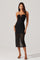 Sticky add to cart - Kasandra Strapless Open Knit Dress