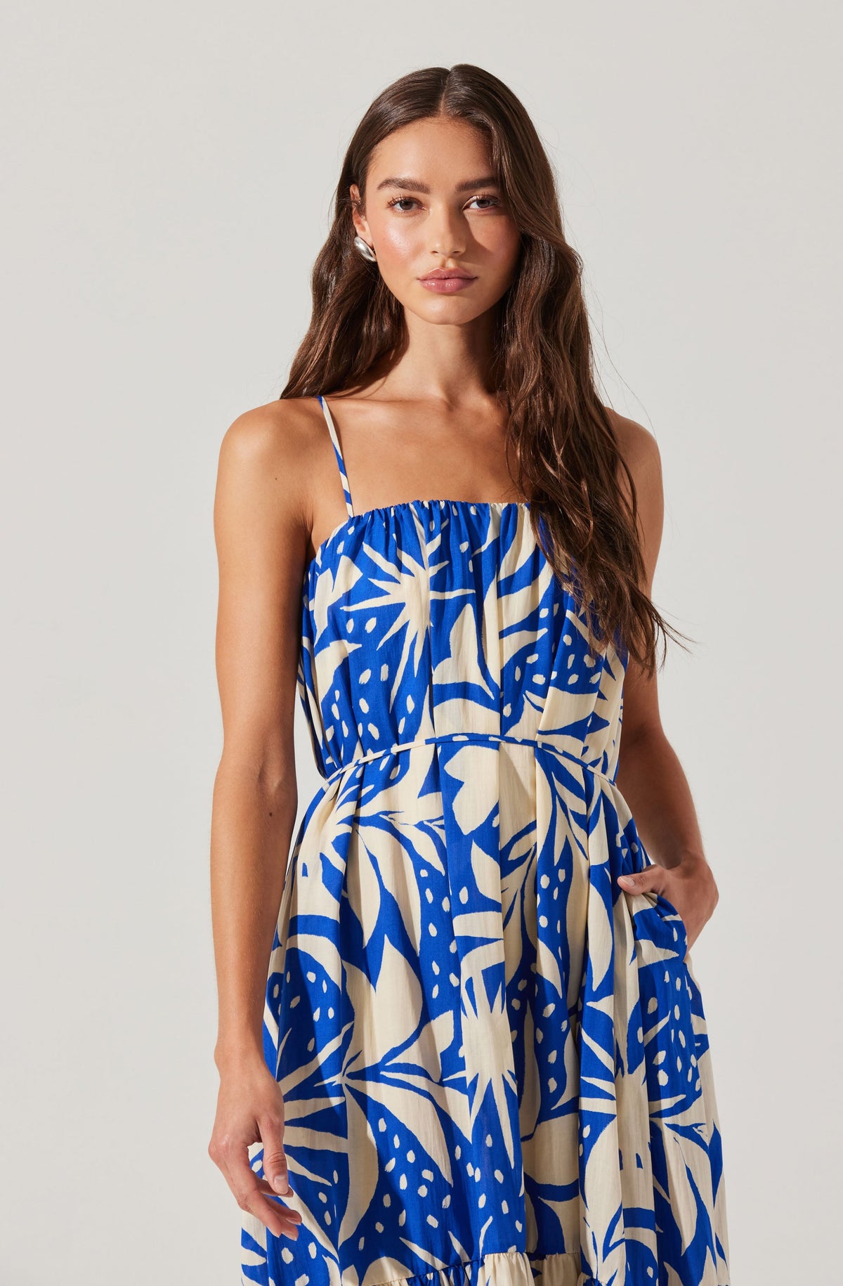Sarina Linen-Blend Maxi Dress– ASTR the Label