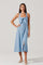 Sticky add to cart - Katherine Linen-Blend Halter Dress