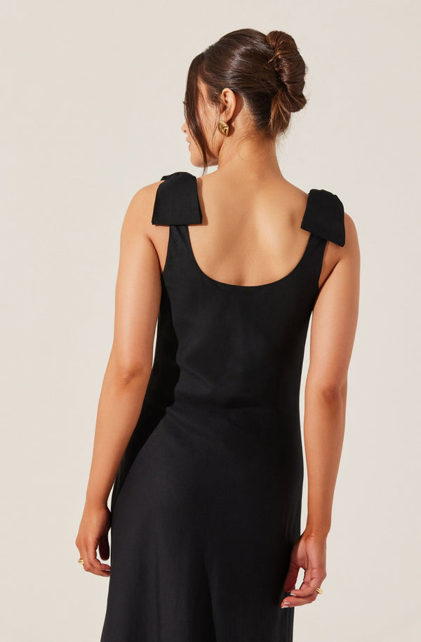 Kateleya Bow Detail Midi Dress - ASTR the Label