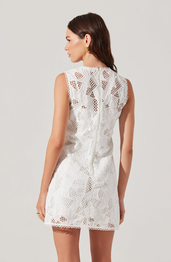 Madge Crochet Lace Mini Dress - ASTR the Label