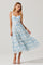 Sticky add to cart - Pellagia Floral Eyelet Midi Dress