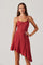 Sticky add to cart - Chelsie Asymmetrical Slip Mini Dress