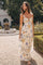 Sticky add to cart - Emese Floral Pleated Maxi Dress