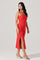 Sticky add to cart - Siena Halter Neck Midi Dress