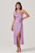 Sticky add to cart - Cersei One Shoulder Midi Dress