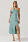 Sticky add to cart - Cersei One Shoulder Midi Dress