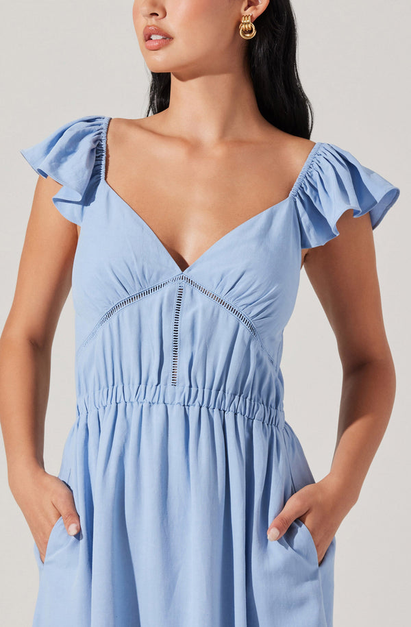 sachin and babi light blue dress Making a corset long sleeves floral embroidery sky blue prom dress., Accept  custom orders., #dress #gown #fashion #prom #promdress #prom2025  #hautecouture #fashionblogger #vestido #wedding main image 0