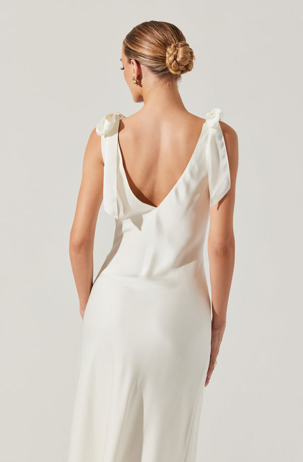 Allexina Satin Midi Dress - ASTR the Label