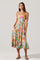 Sticky add to cart - Shiann Patchwork Print Midi Dress