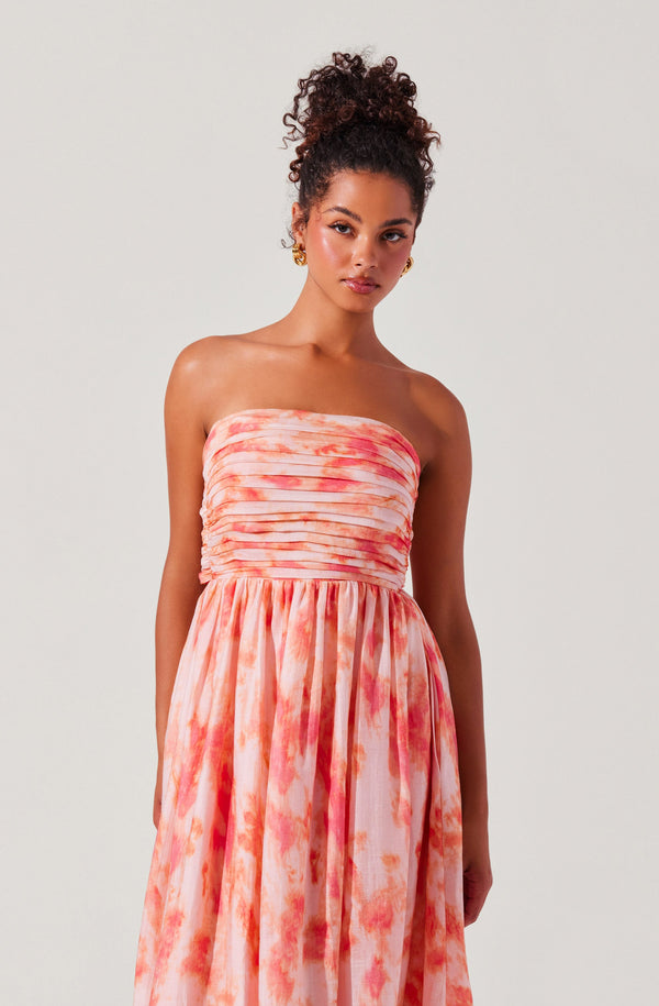 Aneesha tie dye dress