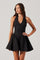 Sticky add to cart - Meana V-Neck Halter Mini Dress