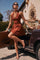 Sticky add to cart - Meana V-Neck Halter Mini Dress