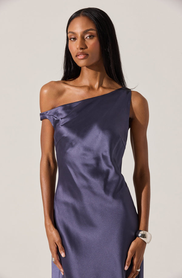 chinese dress ladies Strapless A-Line Midi Dress with Deep V-Neck Wedding Guest Dress main image 0