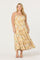 Sticky add to cart - Jaleyah Paneled Flare Midi Dress