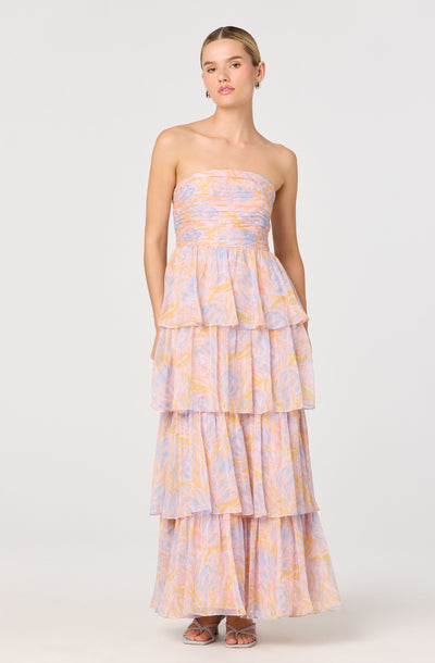maxi dress grecian Pleated Grecian Maxi Gown – OutDazl