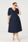 Sticky add to cart - Samarra Contrast Stitch Midi Dress