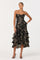 Sticky add to cart - Marysia Strapless Metallic Floral Midi Dress