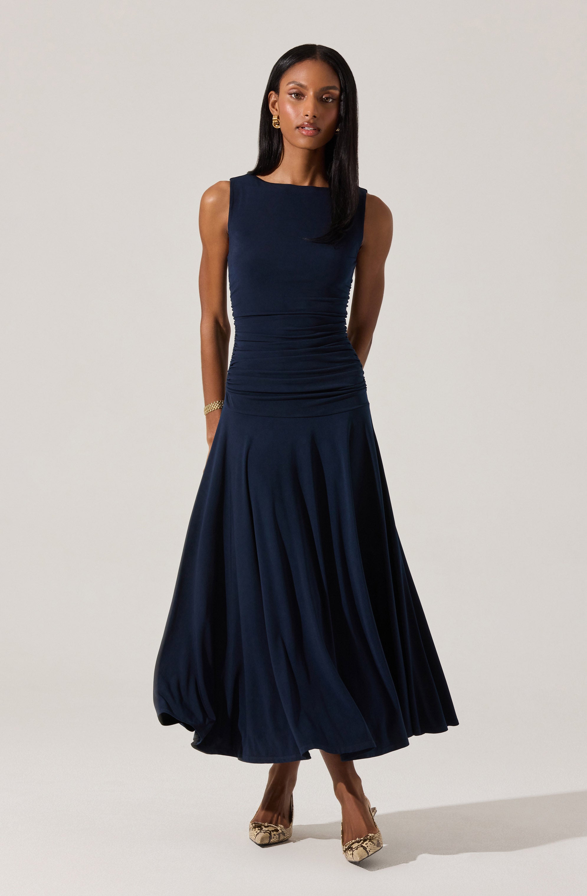 Melisandre High Neck Maxi Dress - ASTR the Label