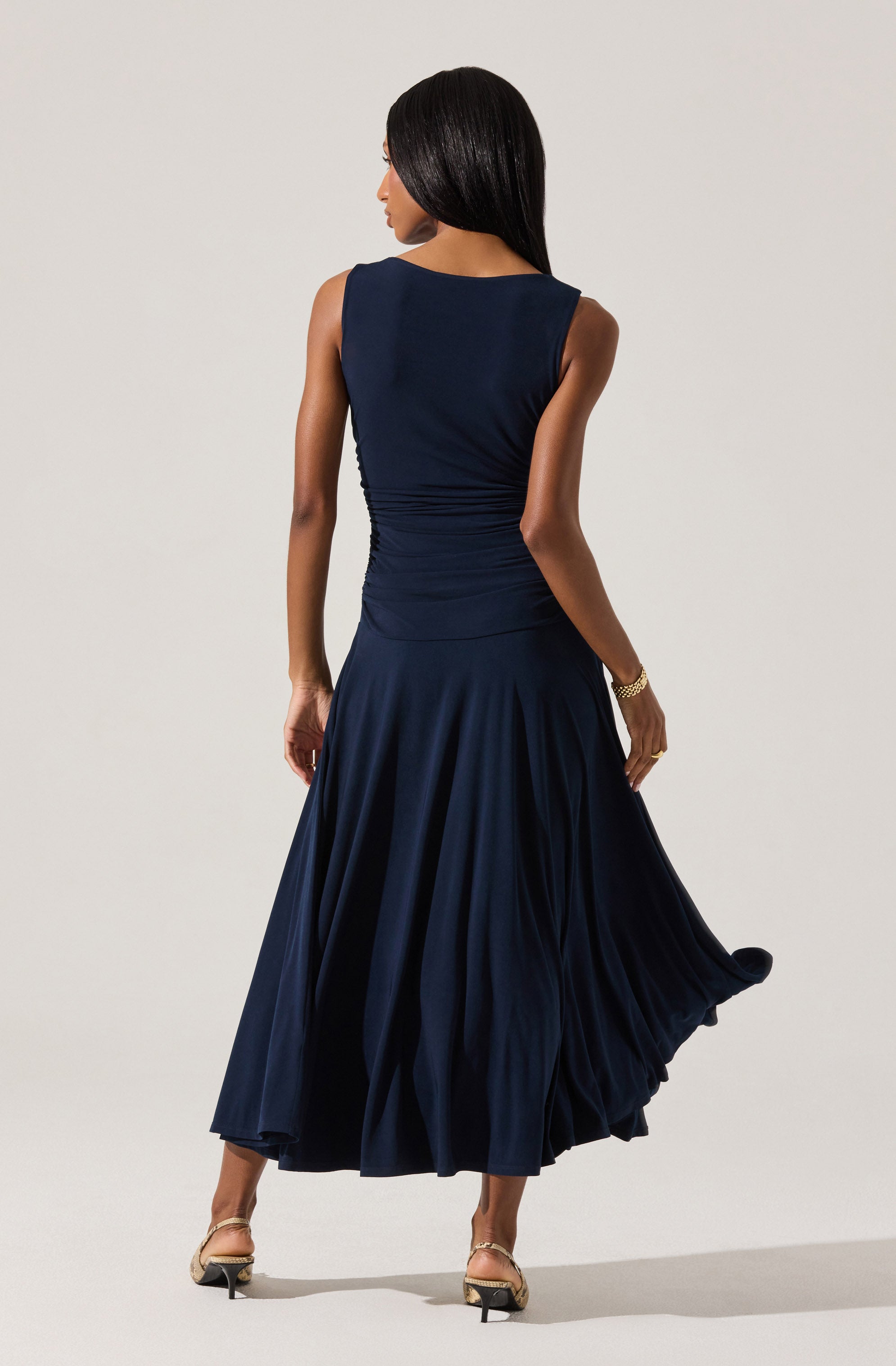 Melisandre High Neck Maxi Dress thumbnail 2