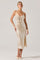 Sticky add to cart - Liese Sequin Bustier Midi Dress
