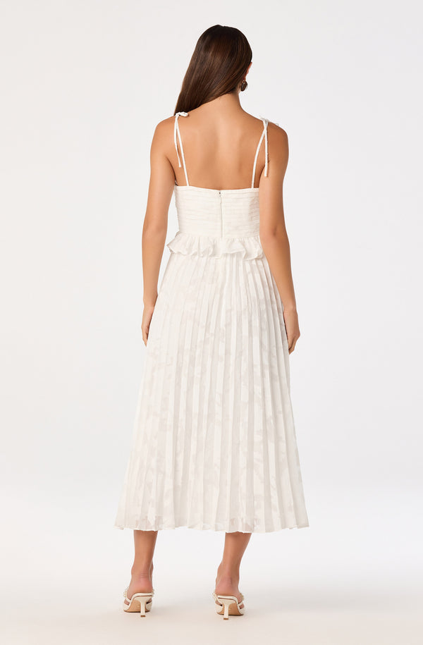 Emerys Pleated Midi Dress