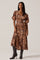 Sticky add to cart - Lavena V-Neck Puff Sleeve Dress