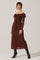 Sticky add to cart - Dorian Ruffle Off Shoulder Dress