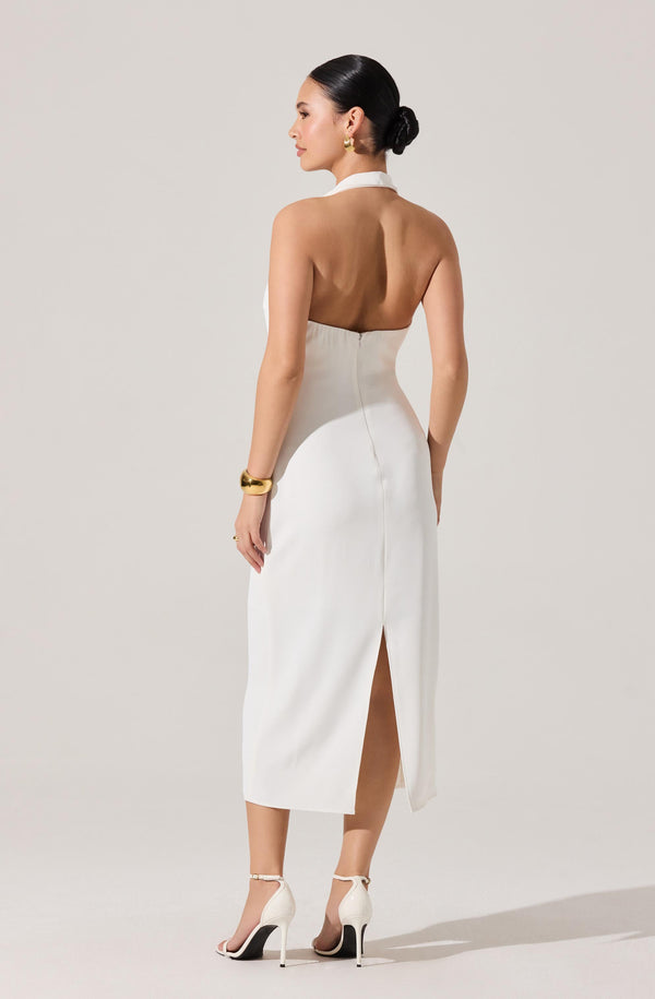 Alanna Halter Cowl Neck Midi Dress - ASTR the Label Alanna Halter Cowl Neck Midi Dress - ASTR the Label