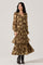 Sticky add to cart - Franchesca Tiered Ruffle Midi Dress