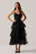 Sticky add to cart - Theiria Pleated Tiered Midi Dress