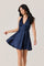 Sticky add to cart - Mielle Satin Halter Mini Dress