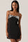 Sticky add to cart - Halya Contrast Sequin Bow Dress
