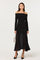 Sticky add to cart - Lidia Mixed Media Maxi Dress
