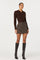Sticky add to cart - Baylie Mixed Media Mini Dress