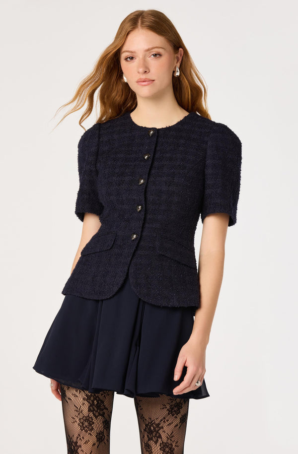 Ryleigh Tweed Mini Dress - ASTR the Label